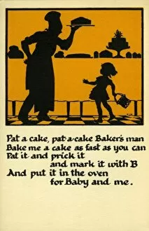 Baker Collection: Pat-a-cake, pat-a-cake, Bakers Man