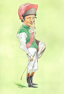 Horseracing Prints: Pat Eddery - Flat race jockey