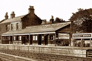 Pateley Bridge Railway Station, early 1900s