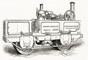Leeds Prints: Patent Manning Wardle & Co, locomotive engineers