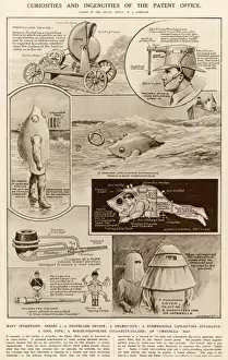 Under Water Prints: Patent Office Curiosities and Ingenuities
