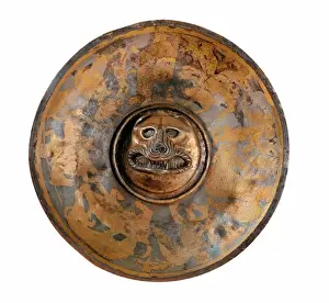 Banyoles Prints: Patera with Lion Head
