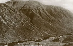 Nevis Prints: The Path up Ben Nevis, Fort William, Scotland