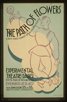 The path of flowers A new farce-comedy by Valentine Katayev