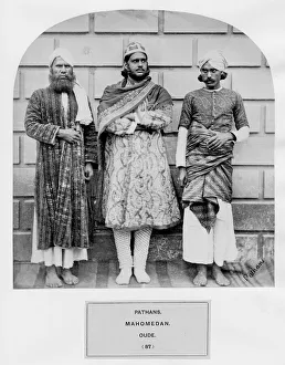 Pathans, Mahomedans, Muslim, Oude