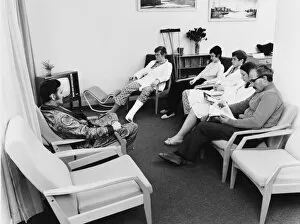 Patients relaxing at the Medical Centre, Hendon