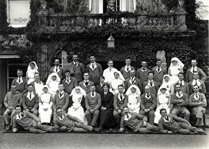 Patients & VAD staff, Quex Park Patients & VAD staff, Quex Park