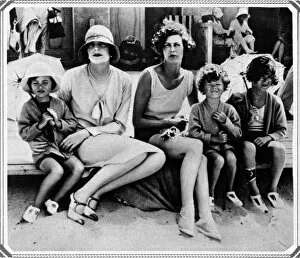 Images Dated 9th September 2016: Patricia and Edwina Mountbatten, 1928