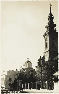Belgrade Prints: Patrijarsija, Belgrade, Serbia