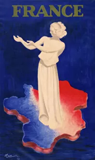 Allegory Gallery: Patriotic French poster by Cappiello