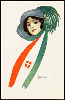 Based Collection: Patriotic Italian Girl