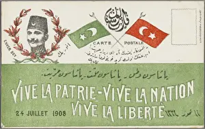 Favour Prints: Patriotic Postcard in favour of the Constitution