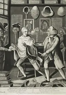The patriotick barber of New York, or the Captain in the sud