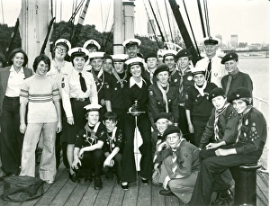 Images Dated 23rd January 2012: Patrol Leaders Course, HMS Discovery