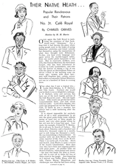 Manager Collection: Patrons of the Cafe Royal