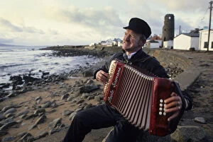 Tory Gallery: Patsy Dan Rodgers, The King of Tory Island, County Donegal