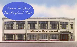 Catering Prints: Pattens Restaurant, Court Street, Boston, Mass, USA