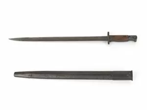 Stamped Collection: Pattern 1907 / 1913 bayonet, 1917, used during World War One
