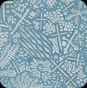 Some Prints: Patterns - Some resembling ice crystals