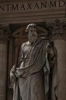 Paul the Apostle (5-67 A. C). Statue. Saint Peters Square. V