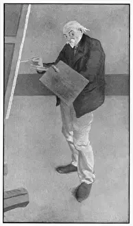 Paint Brush Prints: Paul Cezanne, French artist