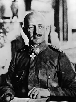 Emil Prints: Paul Emil von Lettow-Vorbeck, German army officer, WW1