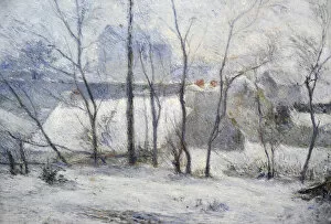 Images Dated 11th April 2012: Paul Gauguin (1848-1903). French painter. Winter Landscape