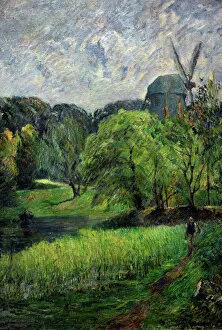 Images Dated 2nd March 2012: Paul Gauguin (1848-1903). The Queens Mill (1885). Ny Carlsb