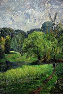 1885 Prints: Paul Gauguin (1848-1903). The Queens Mill (1885). Ny Carlsb