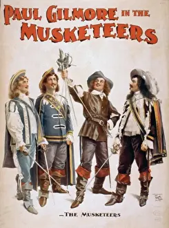 Musketeers Prints: Paul Gilmore in The musketeers
