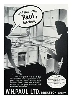 Paul kitchen advertisement, c. 1952