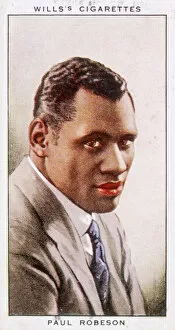 1976 Collection: Paul Robeson / Cig Card