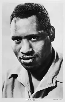 Paul Robeson / Postcard