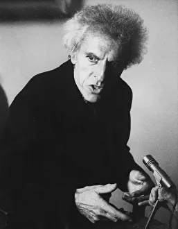 Microphone Prints: Paul Tortelier, French cellist and composer