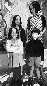 Child Gallery: Paula Rego and her three children