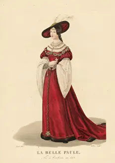 Pearls Prints: Paula of Viguier, La Belle Paule, 1518-1610