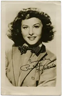 Bowtie Prints: Paulette Goddard