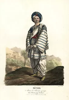 Airs Gallery: Paulin Menier as Almanzor in Abenhamet, 1815