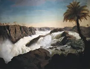 Brazil Prints: Paulo Alfonso falls on the Sao Francisco River