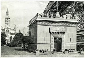 Ecuador Prints: Pavilion of Ecuador, Paris Exhibition of 1889