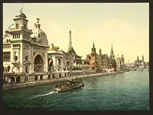 Pavilions Prints: The Pavilions of the Nations, II, Exposition Universal, 1900