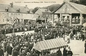 Pavilly, France - Concours de Musique - Place de la Halle