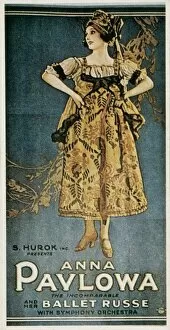 Dancer Collection: Pavlova, Anna (1882-1931). Russian classical