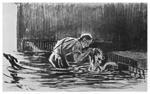 Pavlovs dogs trapped in a flood