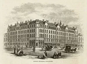 Domestic Gallery: Peabody Buildings / 1866
