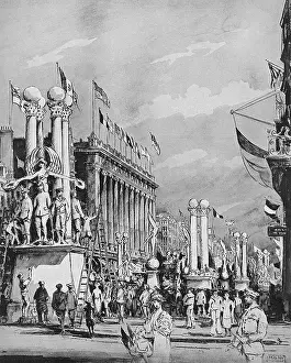 Selfridges Prints: Peace Celebrations in London, July 1919