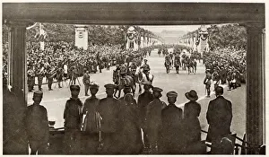 Haig Prints: Peace Day Celebrations - Royal Watching in Pavilion 1919