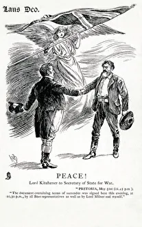 Peace at the end of the Boer War