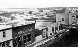 Billiard Prints: Peace River Landing, Alberta, Canada, early 1900s