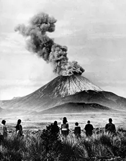 Eighty Prints: The peak of Ngaurrhoe, New Zealands only active volcano